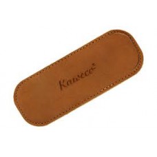 KAWECO ECO LEATHER POUCH COGNAC BROWN (FOR 2 SPORT PEN)