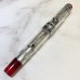 意大利 AURORA Optima Demonstrator  trasparente Fountain Pen 透明樹脂（紅） 墨水筆