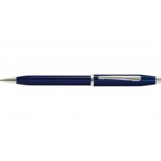 CROSS Century II Translucent Blue Ballpoint Pen 原子筆 藍色銀夾