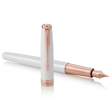 派克 PARKER 卓爾 SONNET 珍珠白 Lacquered Pearl 鋼筆墨水筆 Fountain Pen