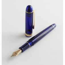 白金 PLATINUM #3776 CENTURY  Chartres Blue 藍色金夾 墨水筆 PTPNB-10000-51