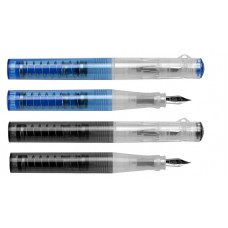 TWSBI  臺灣三文堂 GO 彈簧上墨方式鋼筆 煙熏灰/藍色 SMOKEY /SAPPHIRE 