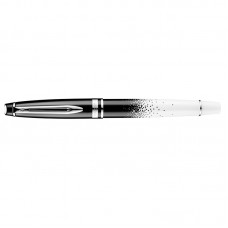 威迪文 WATERMAN EXPERT系列 OMLUM Rollerball Pen CT 黑白銀夾 寶珠筆