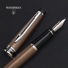 威迪文 WATERMAN EXPERT系列 URBAN Fountain Pen CT 啡色銀夾 墨水筆