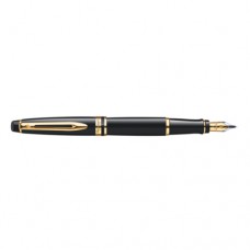 威迪文 WATERMAN EXPERT系列 Black Fountain Pen GT 麗雅黑金夾 墨水筆 W95166