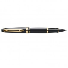 威迪文 WATERMAN EXPERT系列 Black Rollerball Pen GT 麗雅黑金夾 寶珠筆 W95168