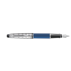 威迪文 WATERMAN EXPERT系列 Deluxe Blue Fountain Pen 奢華藍鋼筆