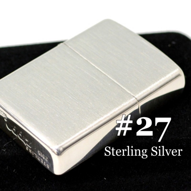 ZIPPO STERLING SILVER silver cross 純銀
