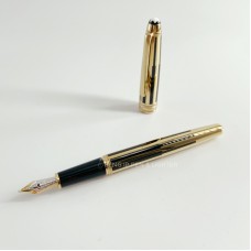 Mont Blanc 萬寶龍 Solitaire Classic Fountain Pen  條紋黑金色 墨水筆 1844